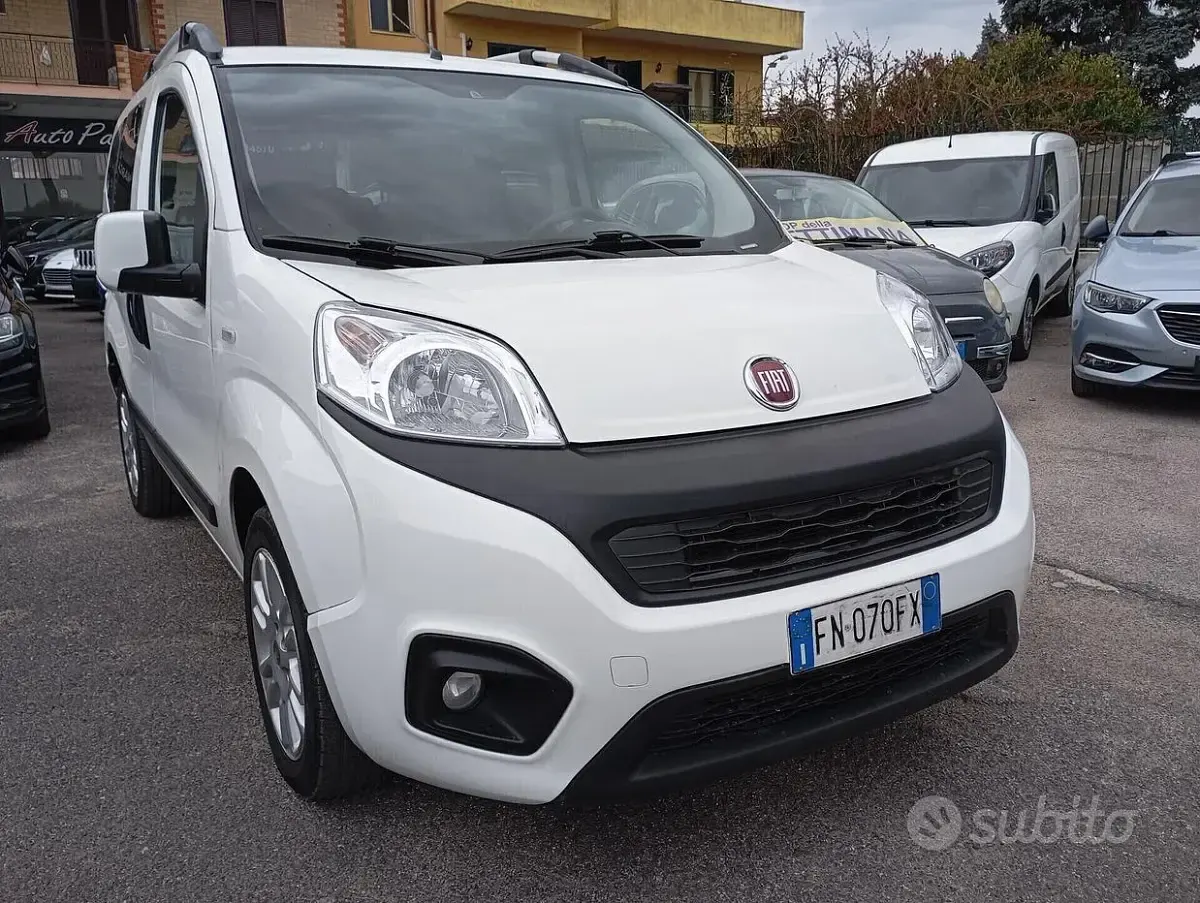 Usata Fiat Qubo Lounge 80 CV (58 kW) 2018 Bianco Monovolume