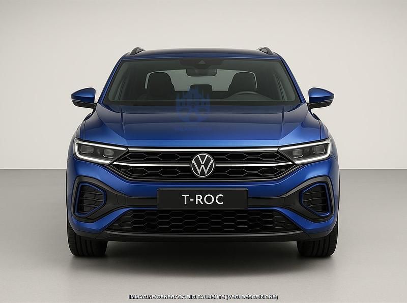 Usata VW T-Roc R-line 190 CV (139 kW) 2025 Blu SUV