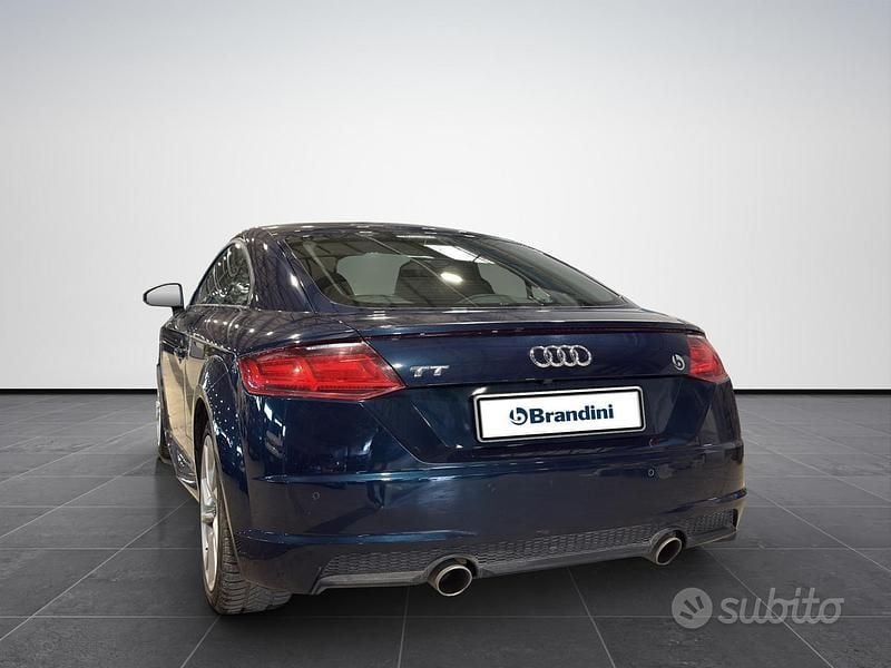 Usata Audi TT Ambiente 197 CV (144 kW) 2019 Blu Coupé