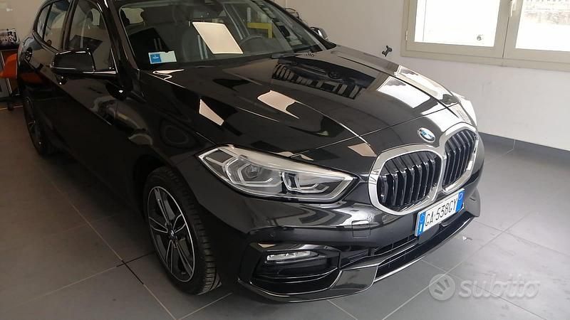 Usata BMW 116 Sport Line 116 CV (85 kW) 2020 Nero Utilitaria
