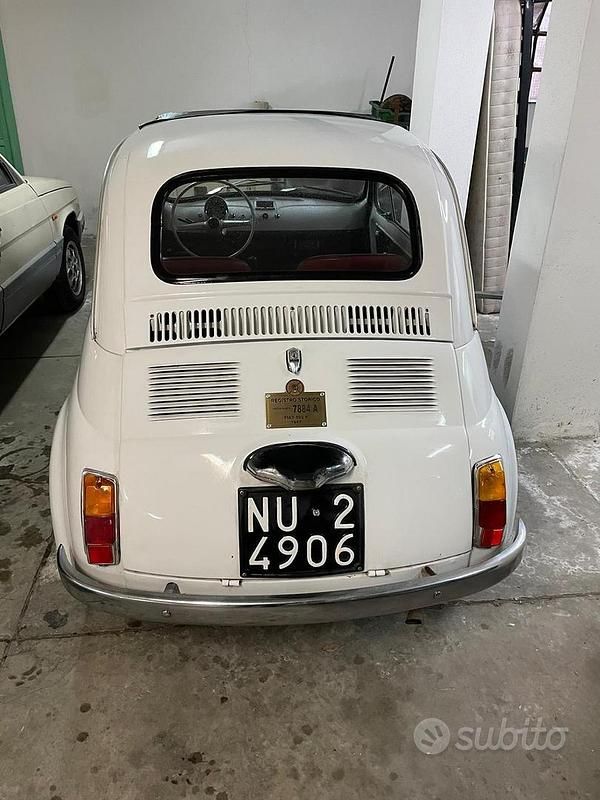 Usata Fiat Cinquecento 1960 Bianco Utilitaria