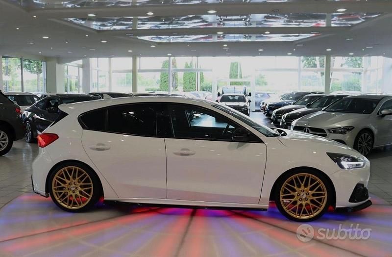 Usata Ford Focus ST-Line 150 CV (110 kW) 2018 Bianco Berlina