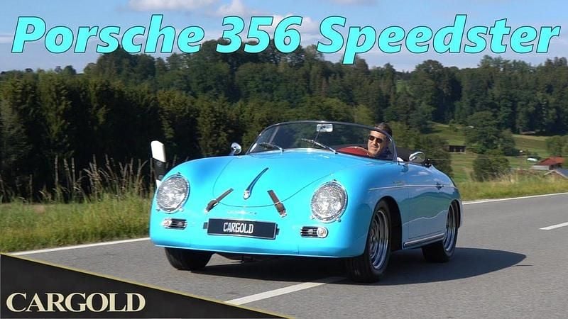 Usata Porsche 356 100 CV (73 kW) 1957 Blu Cabrio