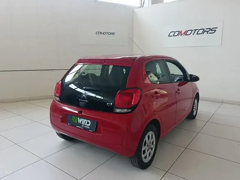 Usata Citroën C1 Feel 69 CV (50 kW) 2016 Rosso Utilitaria