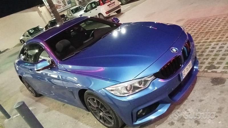 Usata BMW 435 313 CV (230 kW) 2015 Blu Coupé