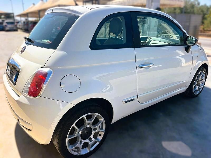 Usata Fiat 500 75 CV (55 kW) 2011 Beige Berlina