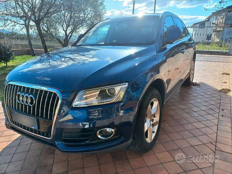 Usata Audi Q5 Advanced Plus 163 CV (119 kW) 2015 Blu SUV