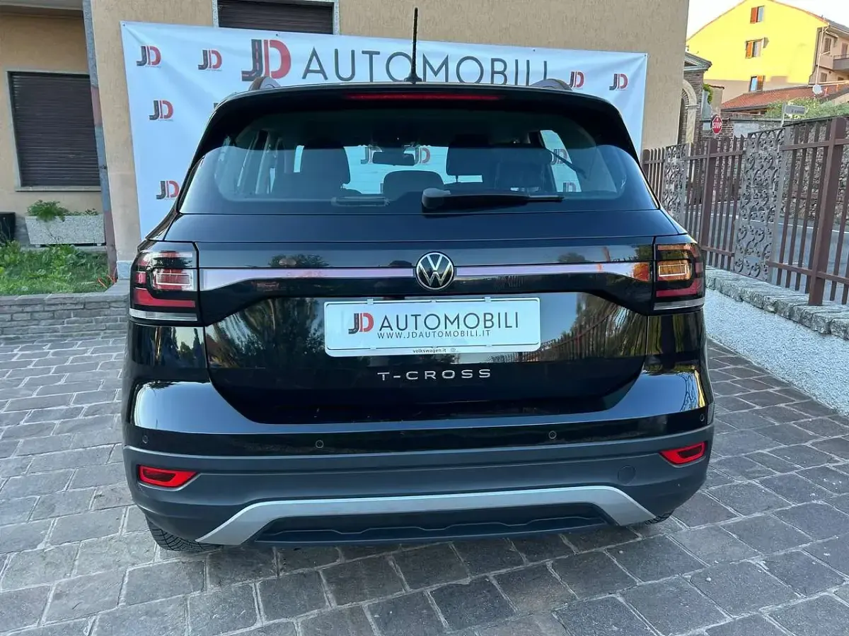 Usata VW T-Cross Style 110 CV (80 kW) 2020 Nero SUV