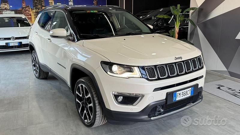Usata Jeep Compass Opening Edition 140 CV (102 kW) 2017 Bianco SUV