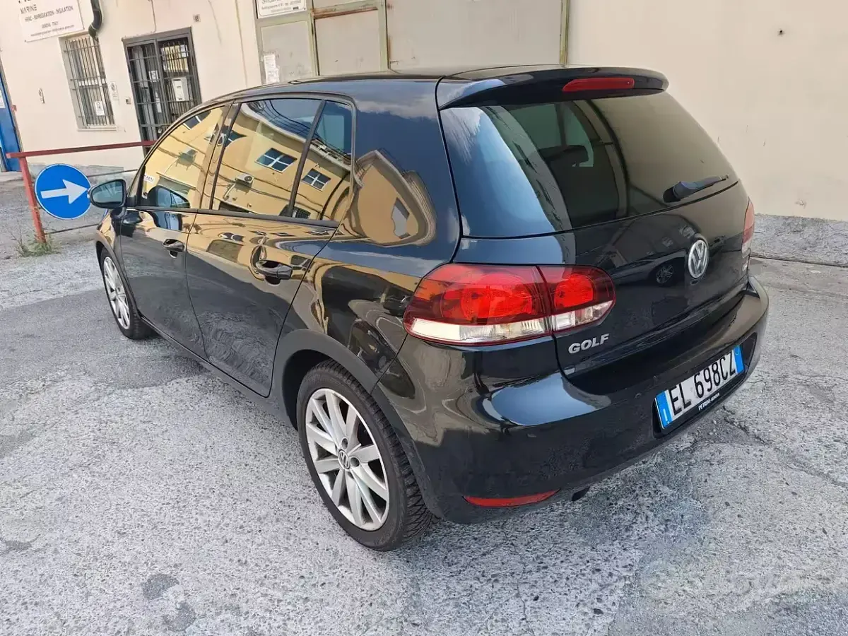 Usata VW Golf VII Highline 105 CV (77 kW) 2012 Nero Berlina