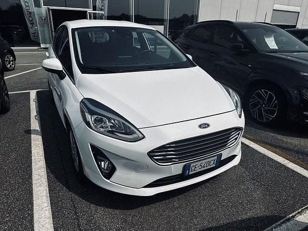 Usata Ford Fiesta Titanium 75 CV (55 kW) 2021 Bianco Utilitaria