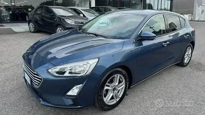 Usata Ford Focus Titanium 95 CV (69 kW) 2019 Bluazzurro Berlina