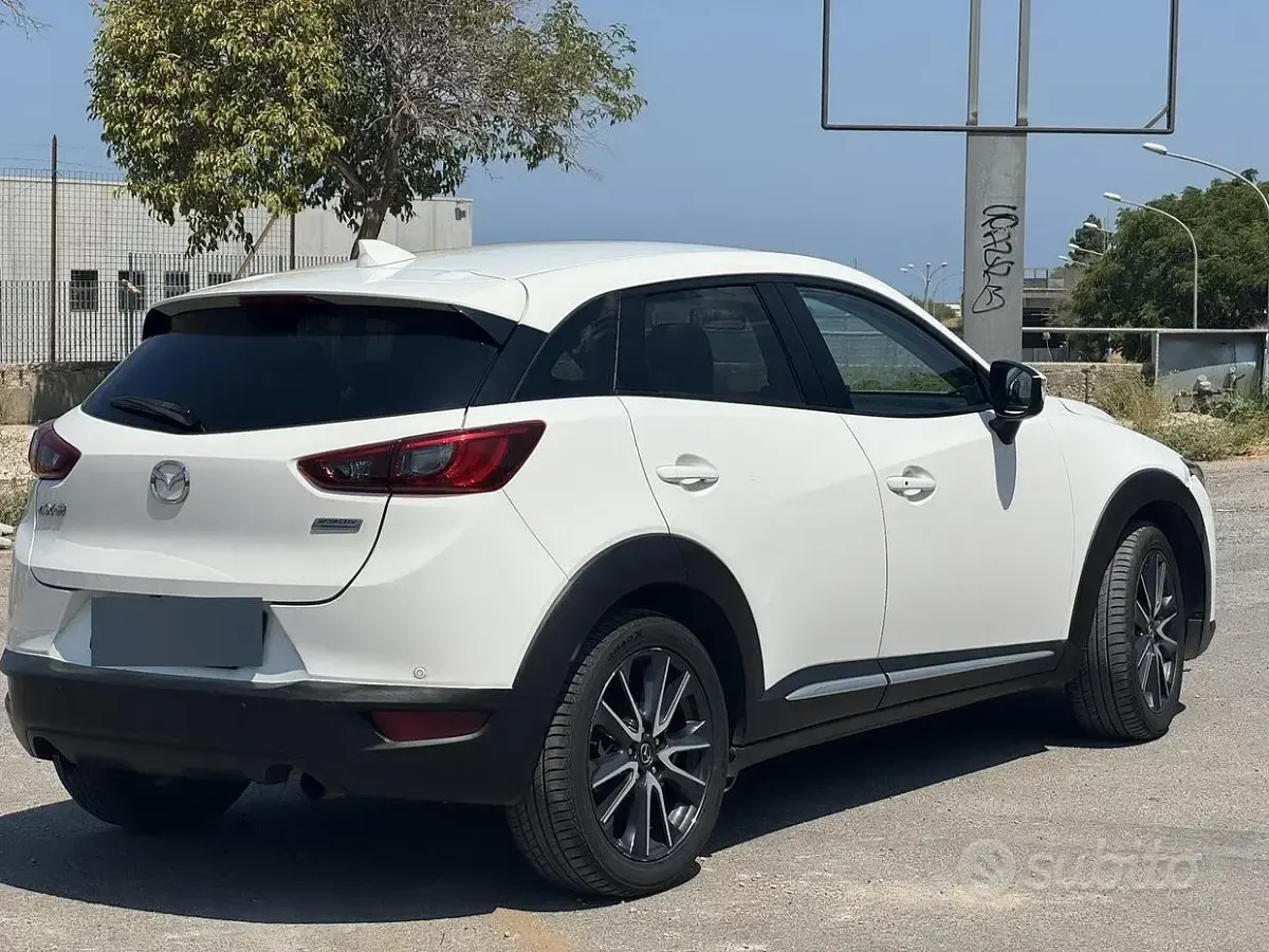 Usata Mazda CX-3 105 CV (77 kW) 2017 Bianco SUV