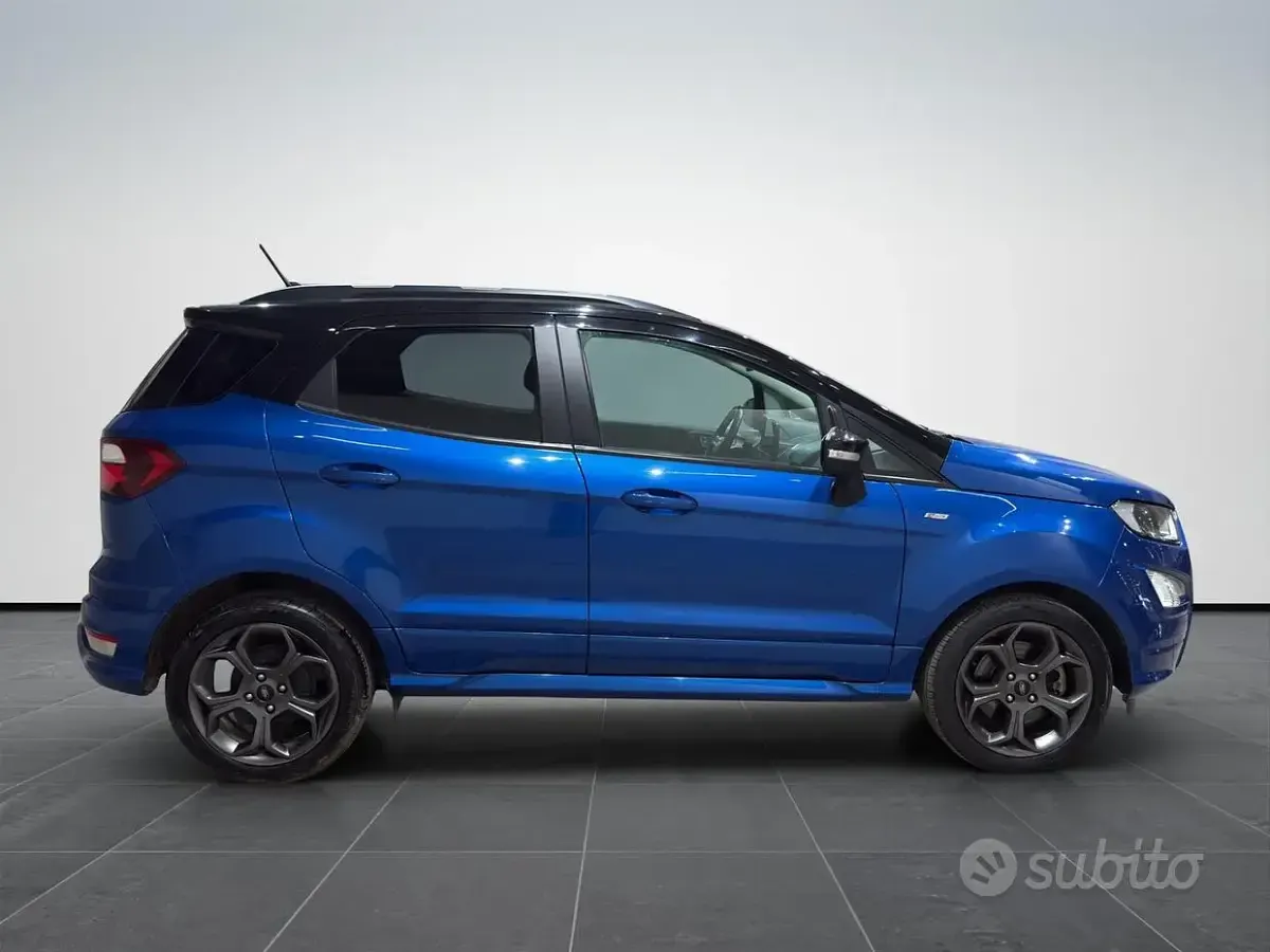 Usata Ford Ecosport ST-Line 99 CV (72 kW) 2020 Azzurro nero bicolore SUV