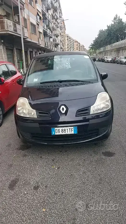 Usata Renault Modus 85 CV (62 kW) 2010 Blu Monovolume
