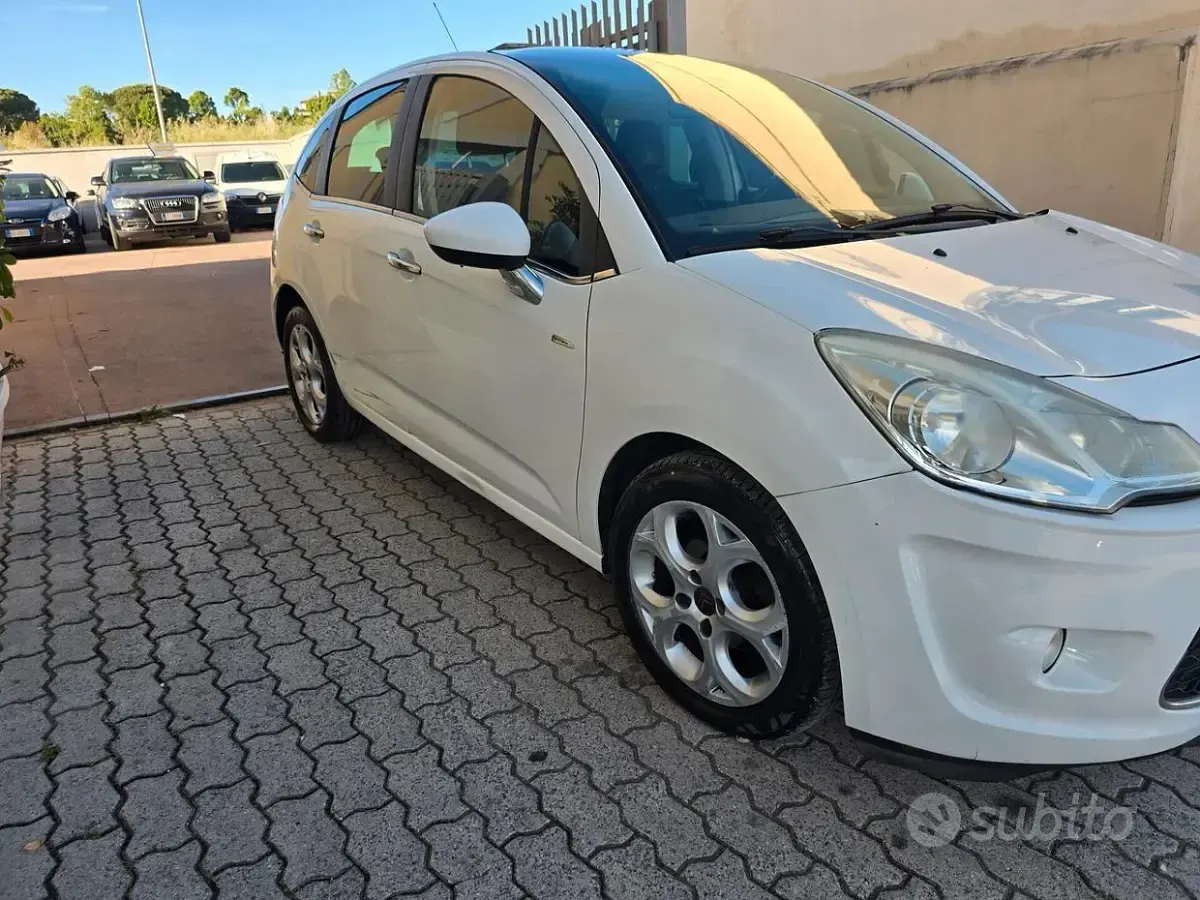 Usata Citroën C3 Exclusive 68 CV (50 kW) 2011 Bianco Berlina