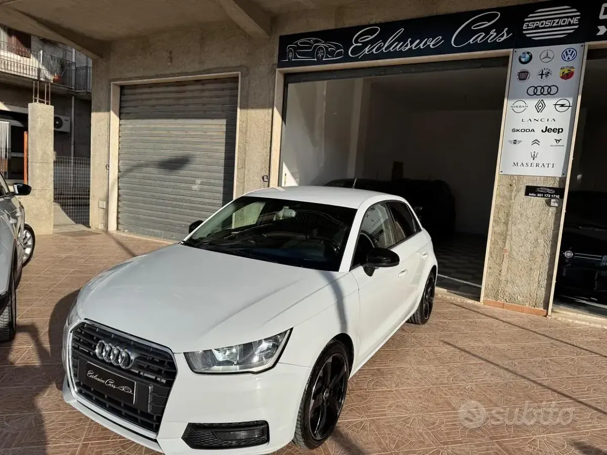 Usata Audi A1 Sport 90 CV (66 kW) 2017 Bianco Utilitaria