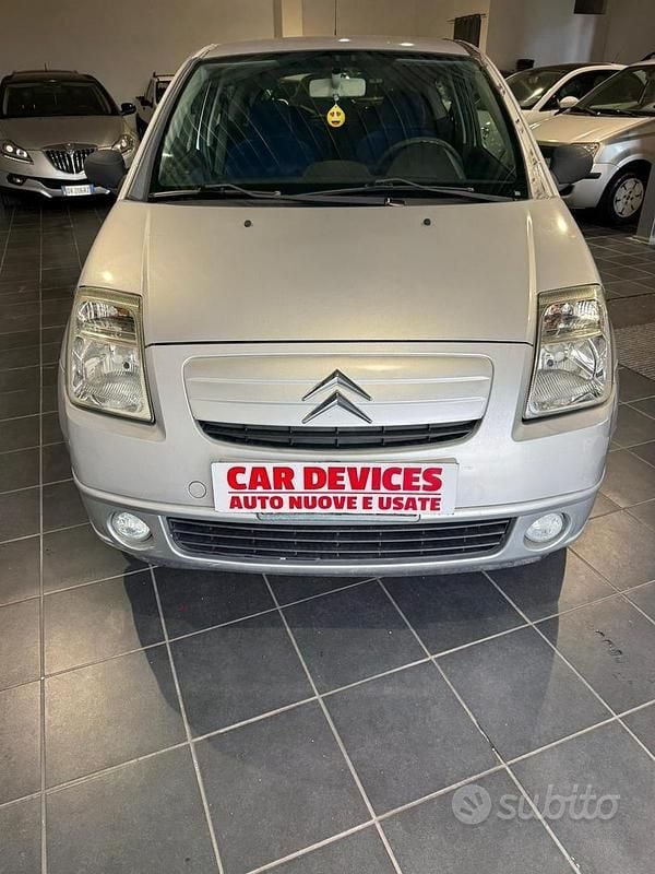 Usata Citroën C2 60 CV (44 kW) 2004 Grigio Utilitaria