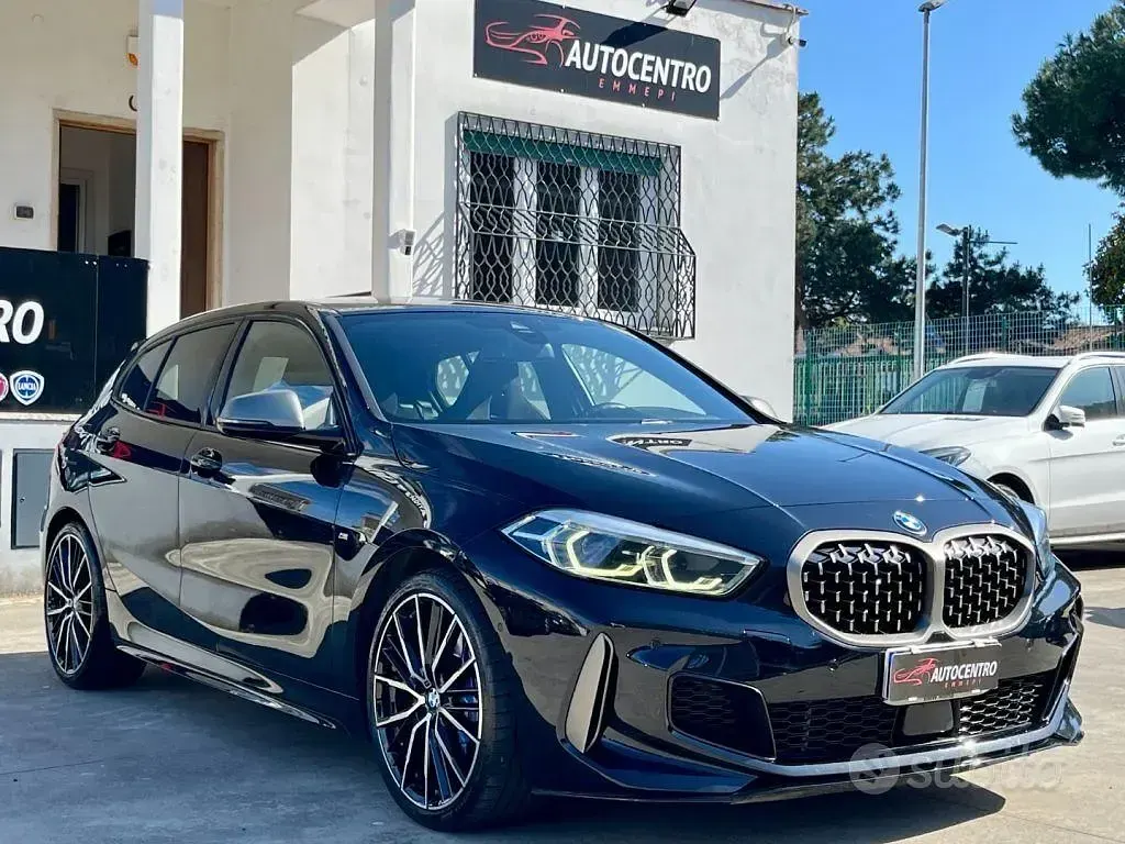 Usata BMW M135 Efficient Dynamics 306 CV (225 kW) 2021 Nero Utilitaria
