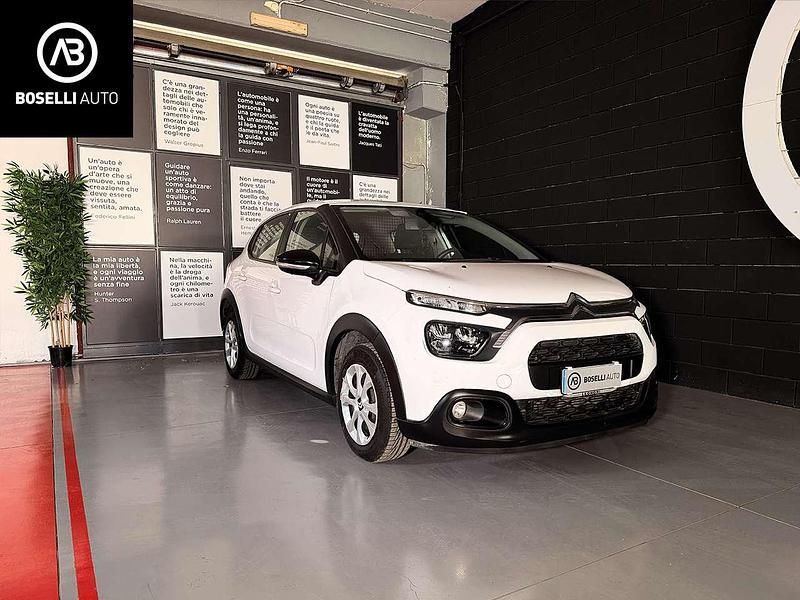 Usata Citroën C3 Feel 102 CV (75 kW) 2021 Bianco Utilitaria