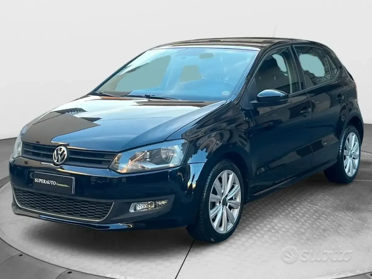 Usata VW Polo Highline 90 CV (66 kW) 2010 Nero Utilitaria