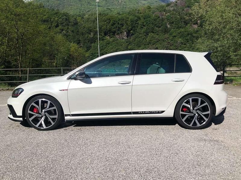 Usata VW Golf VII GTI Clubsport 265 CV (194 kW) 2017 Bianco Berlina