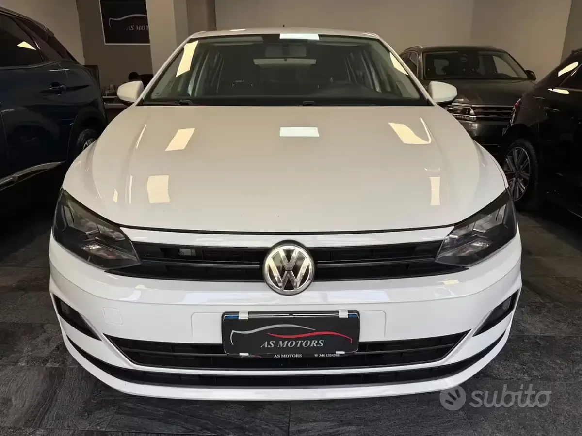 Usata VW Polo Comfortline 80 CV (58 kW) 2019 Bianco Utilitaria