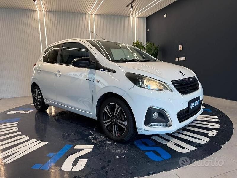Usata Peugeot 108 Active 82 CV (60 kW) 2018 Bianco Berlina