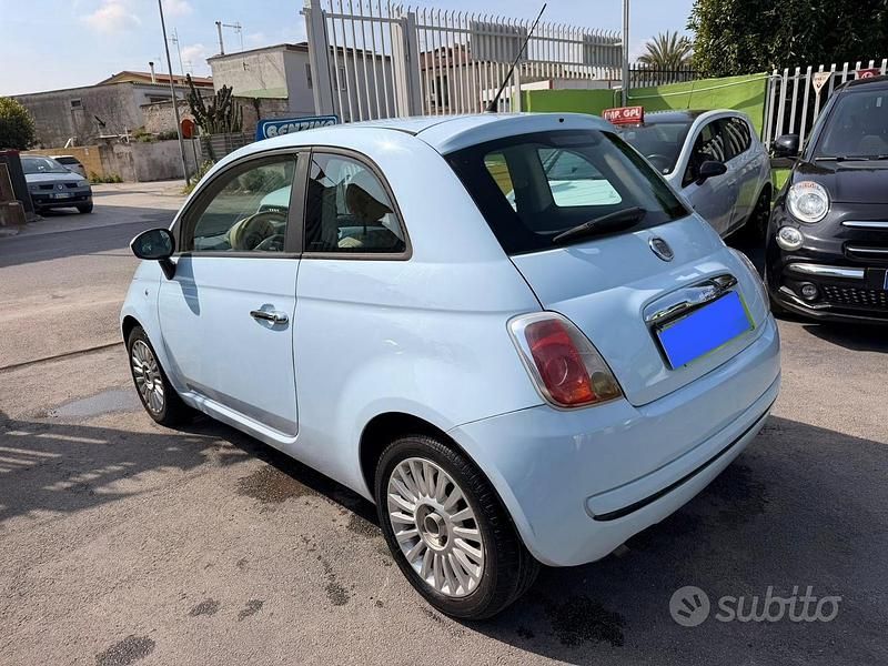Usata Fiat 500 Lounge 69 CV (50 kW) 2009 Cabrio