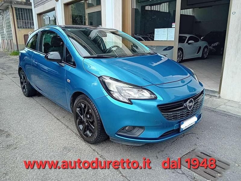 Usata Opel Corsa 75 CV (55 kW) 2018 Blu/azzurro Utilitaria