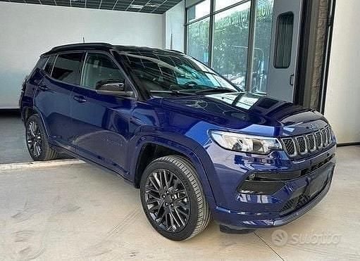 Blu Usata 2021 Jeep Compass SUV | 18.999 € (Buon prezzo) - Immagine 1/4