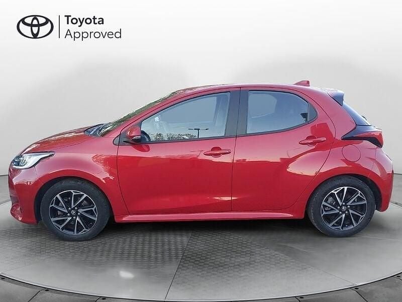 Usata Toyota Yaris Hybrid Trend 116 CV (85 kW) 2022 Rosso Berlina