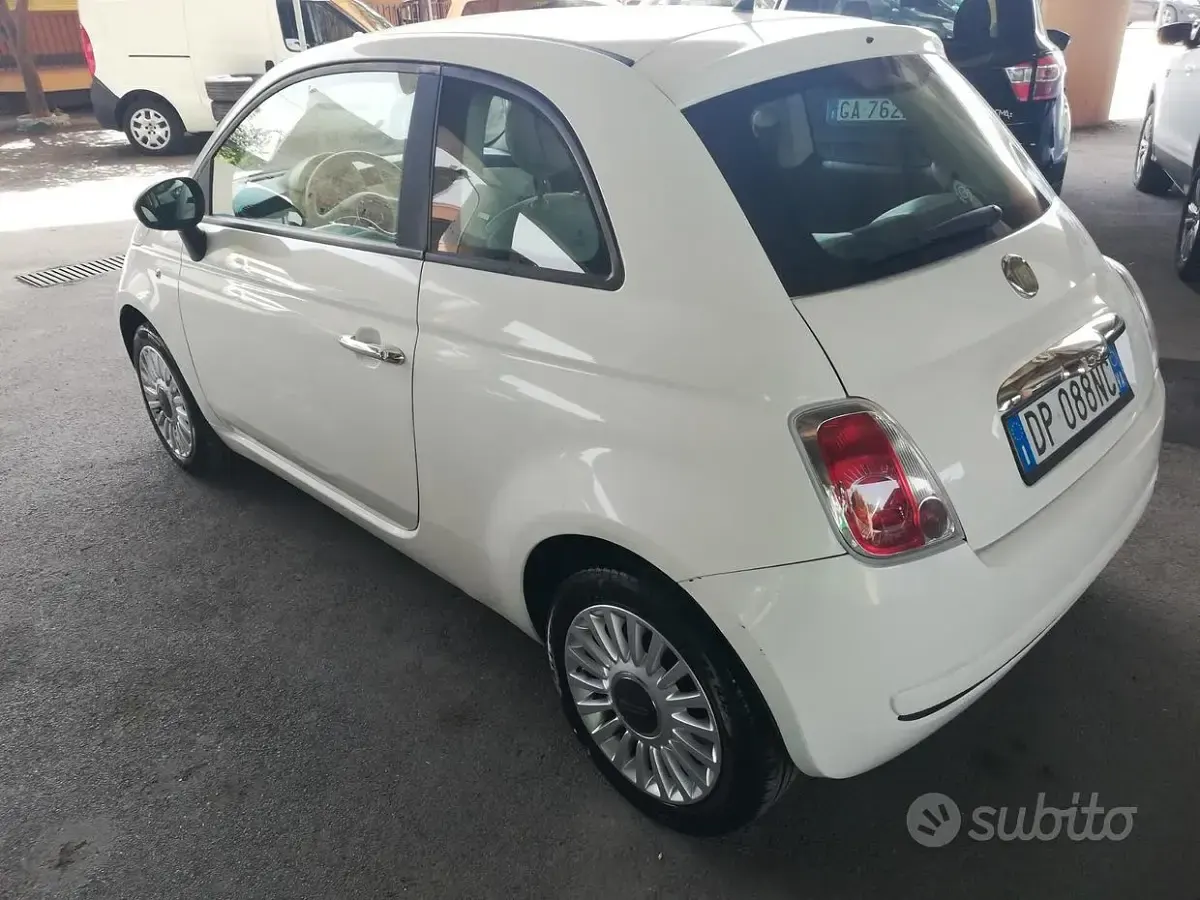Usata Fiat 500 Pop 69 CV (50 kW) 2008 Bianco Berlina