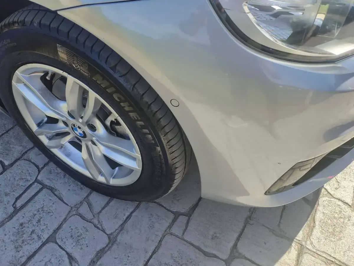 Usata BMW 218 Active Tourer Sport Line 150 CV (110 kW) 2015 Argento Monovolume