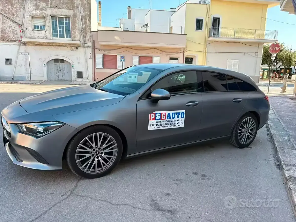 Usata Mercedes CLA200 Executive 150 CV (110 kW) 2021 Grigio Coupé