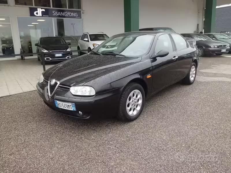 Usata Alfa Romeo 156 140 CV (102 kW) 2001 Nero Berlina