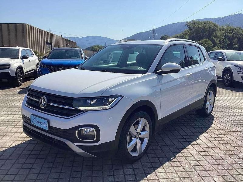 Bianco Usata 2019 VW T-Cross Advance SUV | 15.900 € (Buon prezzo) - Immagine 1/4
