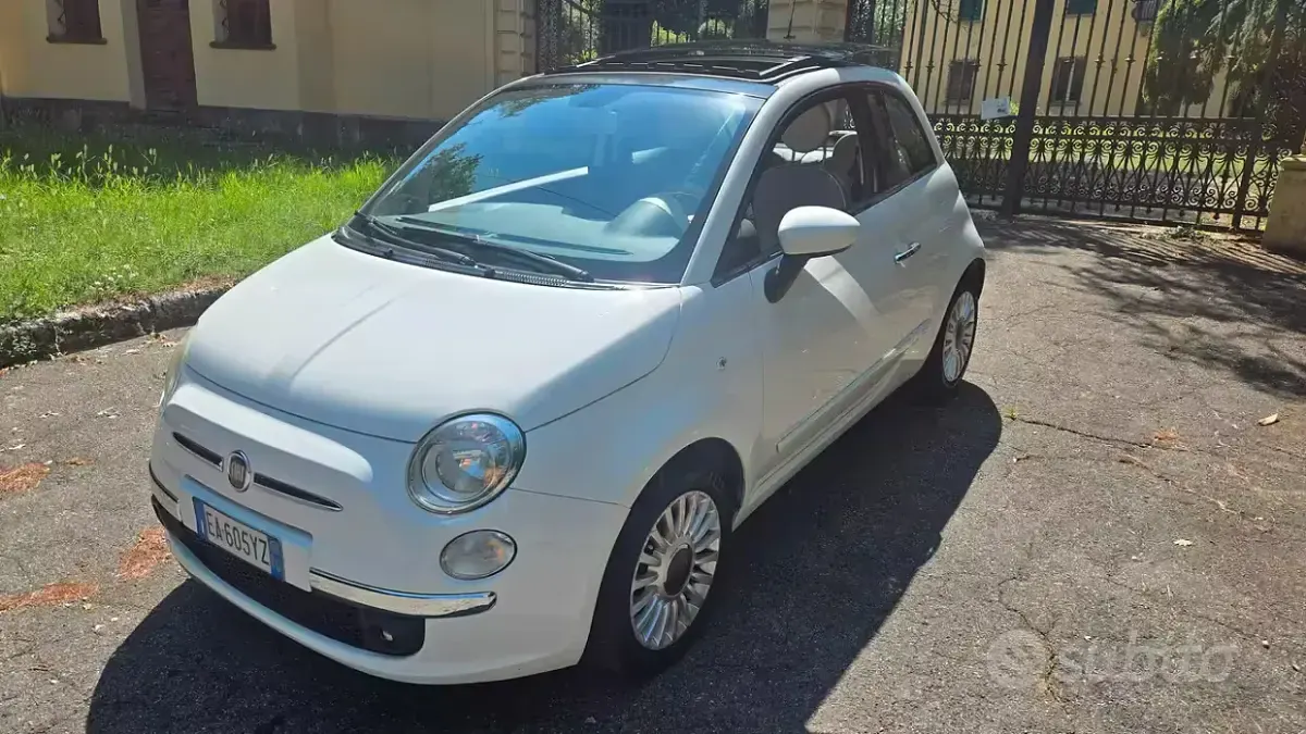 Usata Fiat 500 Lounge 69 CV (50 kW) 2010 Berlina