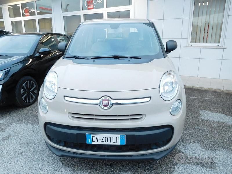 Usata Fiat 500L Pop 80 CV (58 kW) 2014 Beige Monovolume