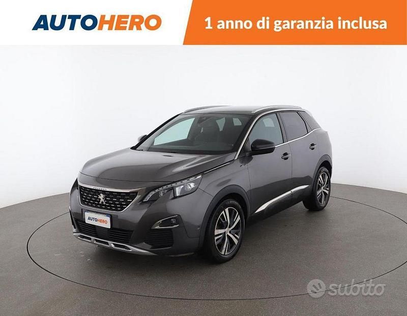 Grigio Usata 2016 Peugeot 3008 GT-line SUV | 14.499 € (Buon prezzo) - Immagine 1/2