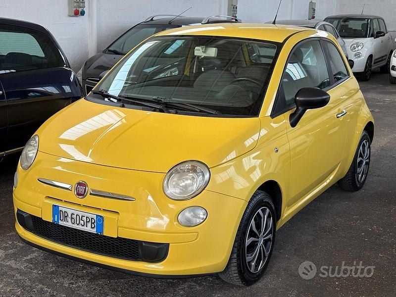 Usata Fiat 500 Pop 69 CV (50 kW) 2009 Giallo Berlina