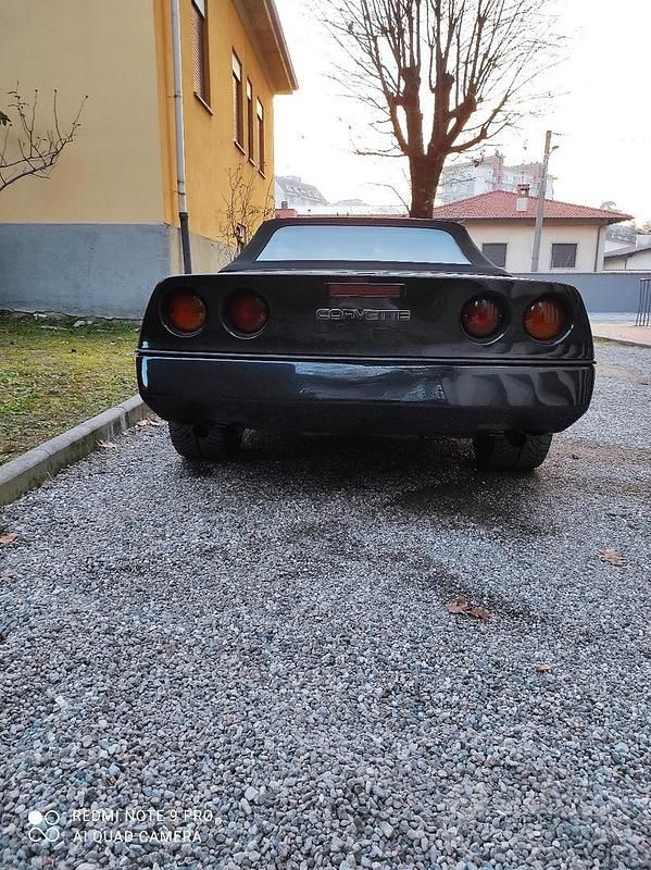 Usata Corvette C4 1990 Blu Cabrio