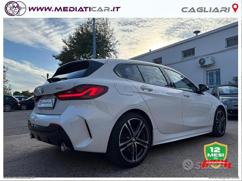 Usata BMW 118 M Sport 150 CV (110 kW) 2020 Bianco Utilitaria