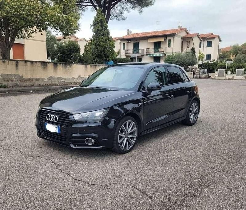 Usata Audi A1 Sportback Attraction 90 CV (66 kW) 2013 Nero Utilitaria