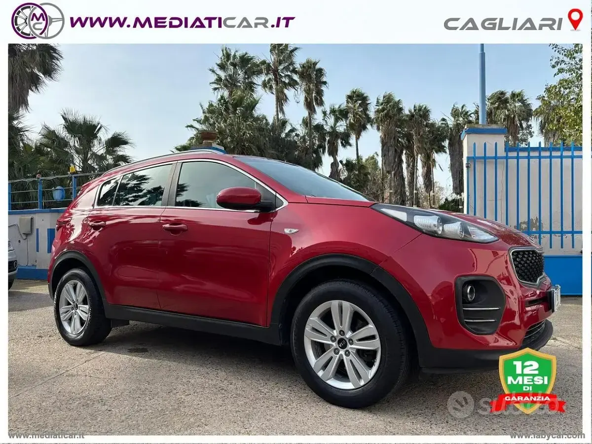Usata Kia Sportage 132 CV (97 kW) 2018 Rosso SUV