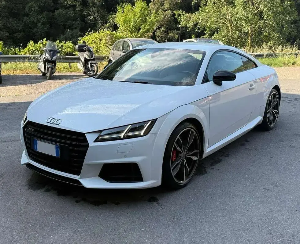 Usata Audi TTS Ambiente 310 CV (228 kW) 2018 Bianco Coupé