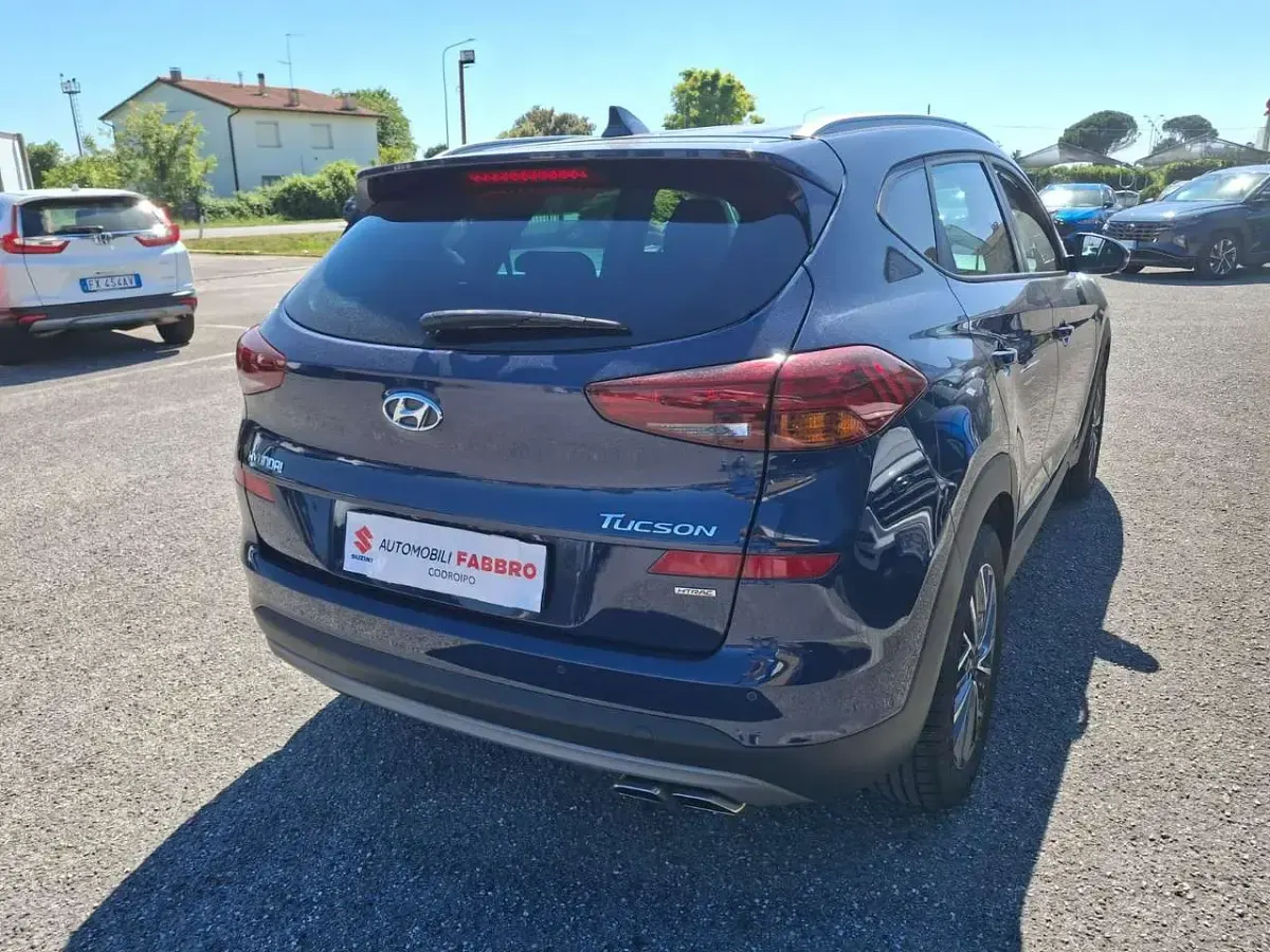 Usata Hyundai Tucson 136 CV (100 kW) 2019 Blu/azzurro SUV