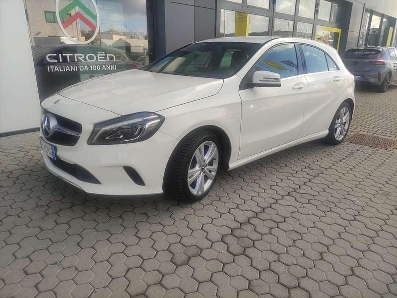 Usata Mercedes A180 Executive 109 CV (80 kW) 2017 Bianco Berlina