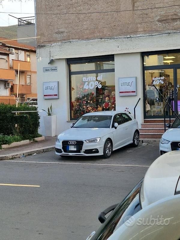 Usata Audi A3 2015 Bianco Berlina
