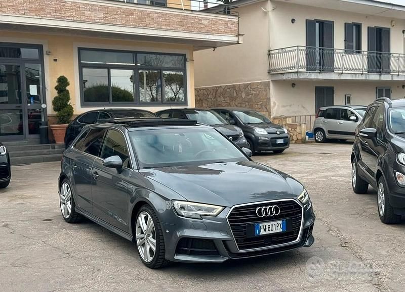 Usata Audi A3 2019 Grigio Berlina